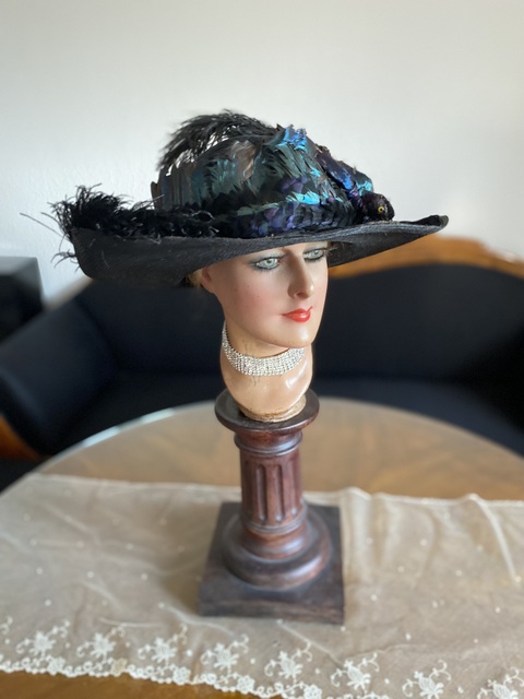 11 antique walking hat 1908
