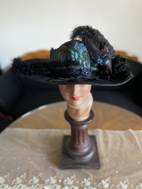3 antique walking hat 1908