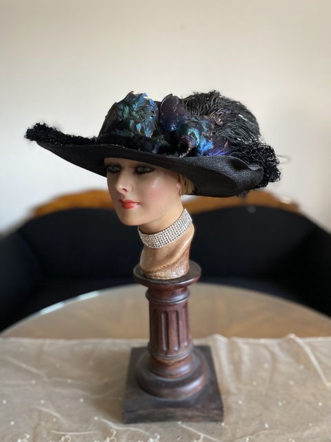 5 antique walking hat 1908