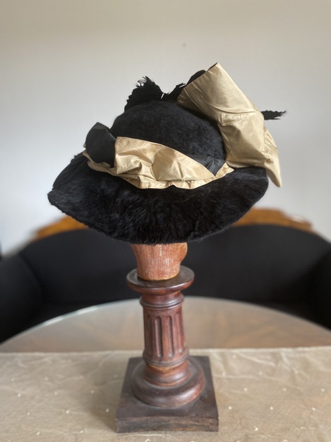 8 antique lampshade hat 1910