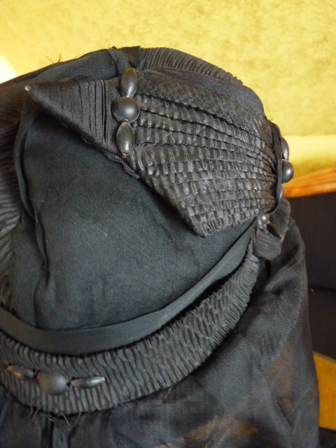 17 antique mourning hat 1910