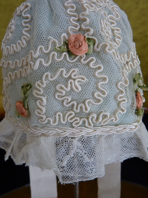 9a antique baby bonnet 1910