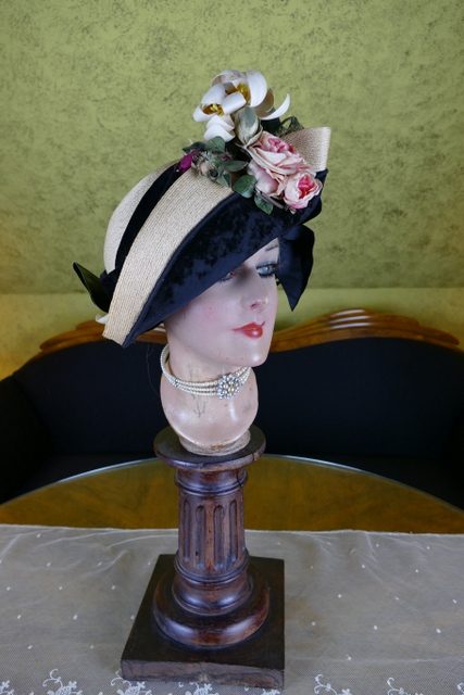 13 antique straw hat 1912