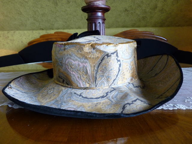 106 antique lampshade hat 1912