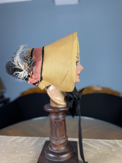 9 antique victorian bonnet 1830