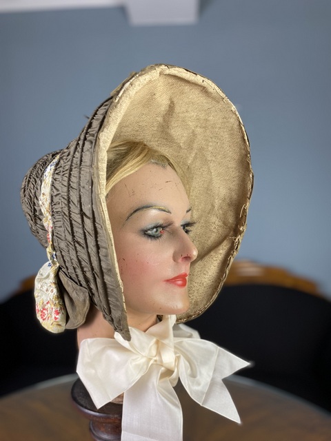 11 antique romantic period bonnet 1825