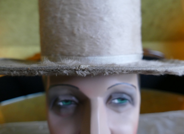 3 antique top Hat 1845