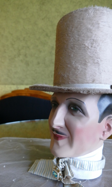 8 antique top Hat 1845