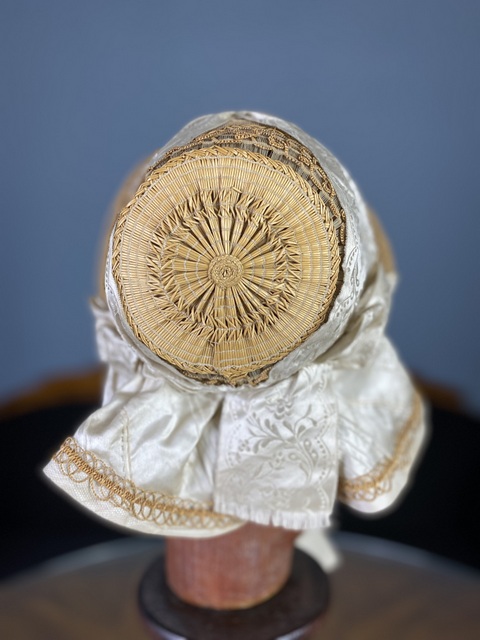 6 antique victorian bonnet 1850