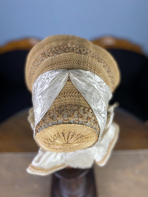 7 antique victorian bonnet 1850