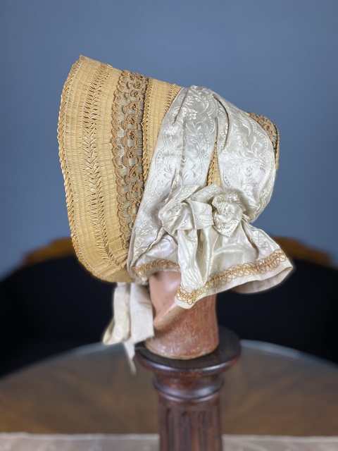 antique victorian bonnet 1850