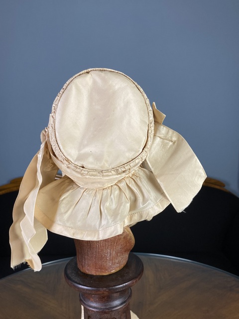 7 antique wedding bonnet 1850