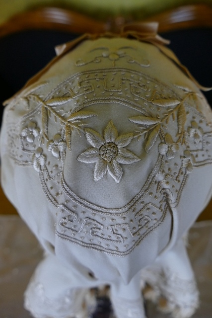 6 antique wedding bonnet 1870
