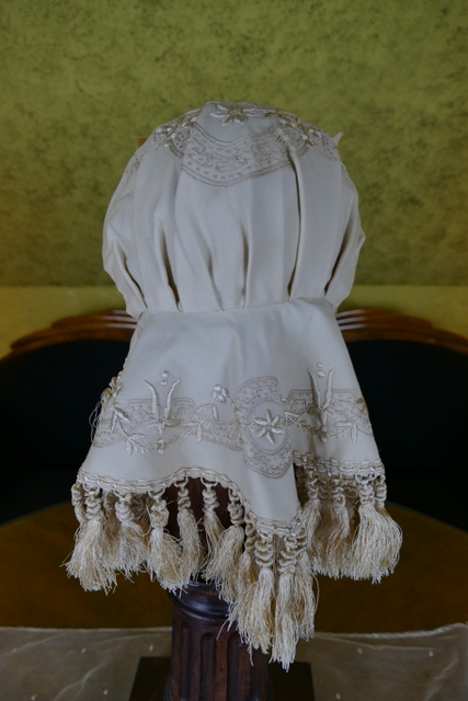 9 antique wedding bonnet 1870