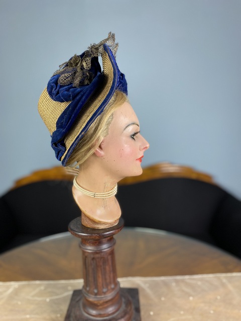 9 antique hat 1880