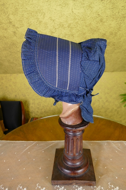 antique amish bonnet 1880