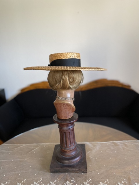11 antique straw hat Heath 1899