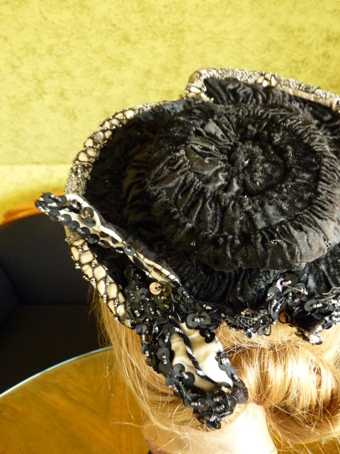10 antique victorian bonnet 1895