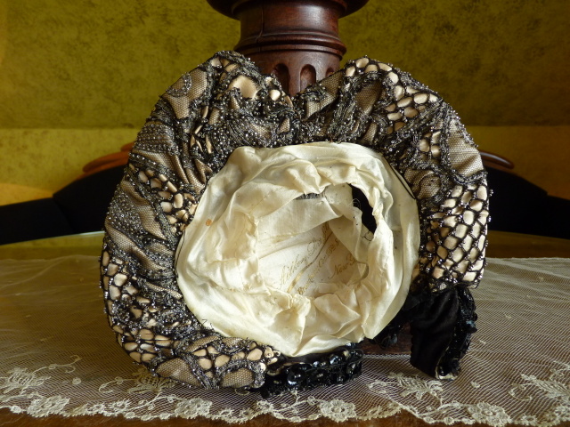 17 antique victorian bonnet 1895