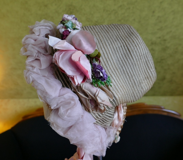 10 antique bonnet 1860