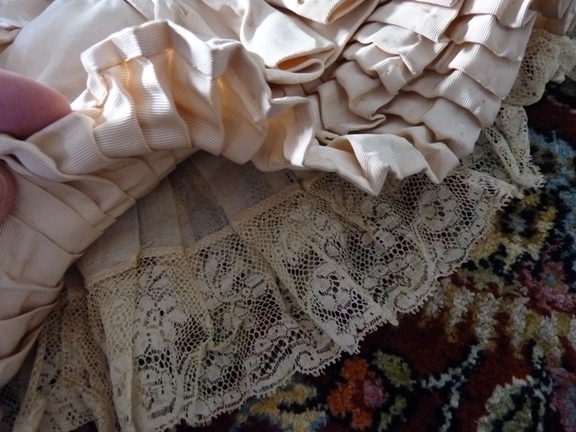 38 antique bustle gown