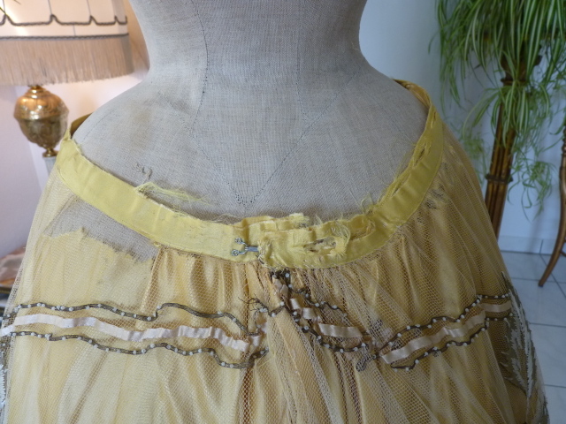 93 antique evening gown Duval Eagan 1889