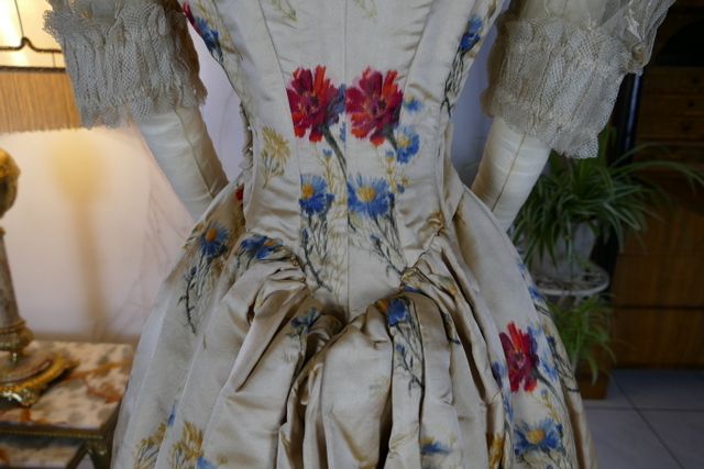 18 antique LEROUX Ball gown 1890