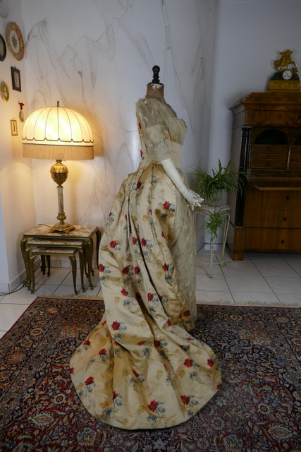 20 antique LEROUX Ball gown 1890
