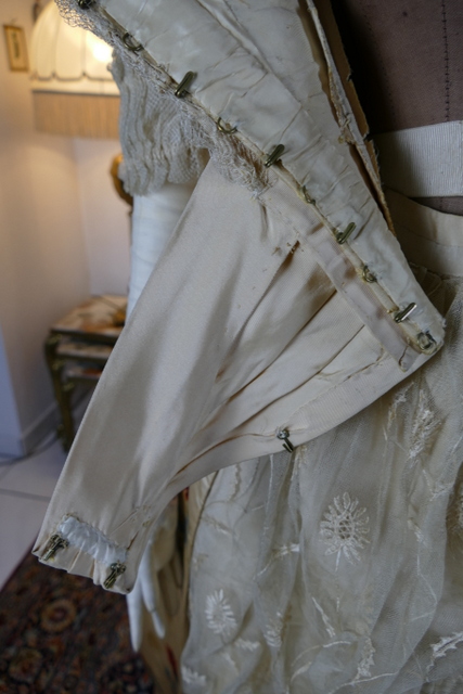 28 antique LEROUX Ball gown 1890