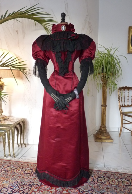 11 antique reception gown