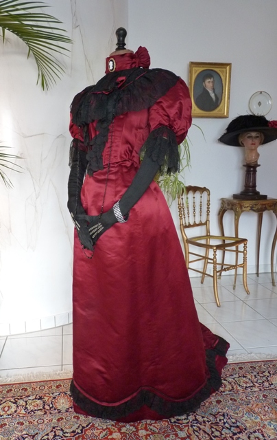 14 antique reception gown