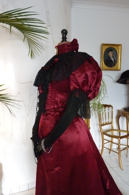 18 antique reception gown