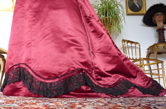 22 antique reception gown