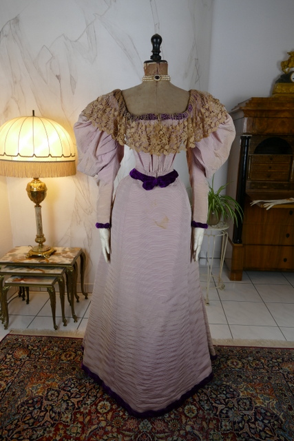 2 antique Altman ball gown 1894