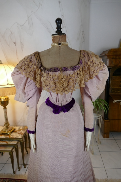 3 antique Altman ball gown 1894