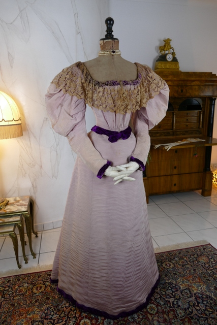 4 antique Altman ball gown 1894