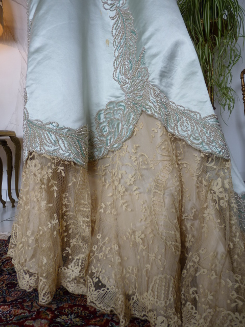30 antikes Kleid Worth 1894