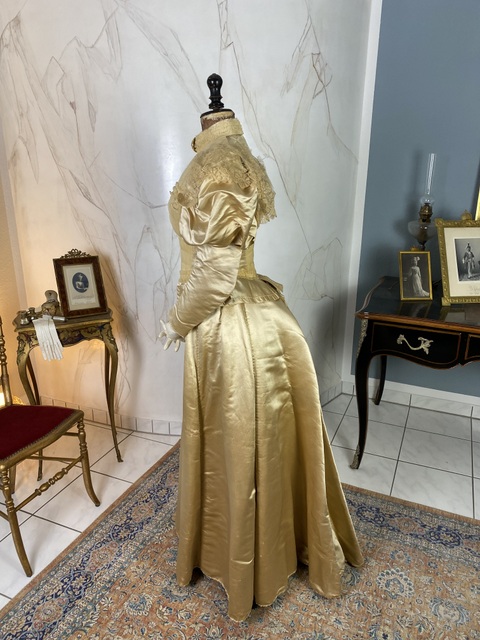 14 antique dinner dress 1895