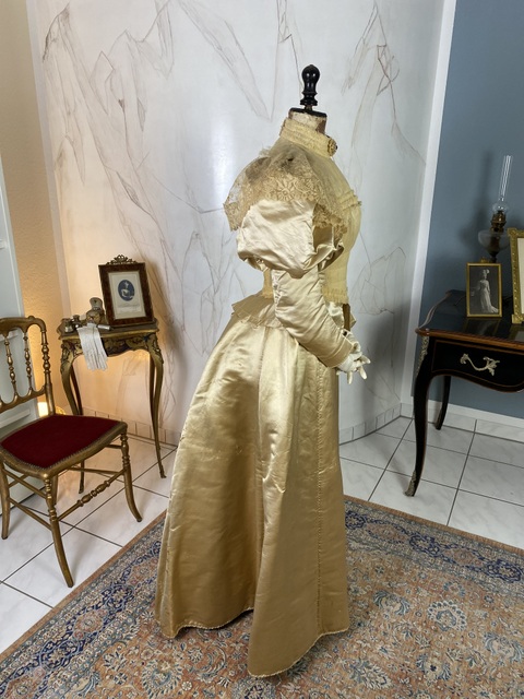 22 antique dinner dress 1895
