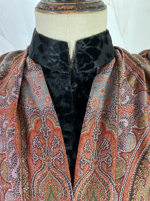 12 antique paisley dressing gown 1895