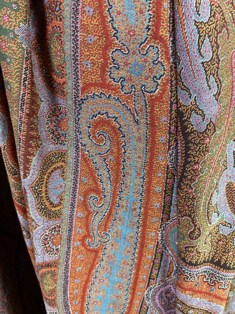 19 antique paisley dressing gown 1895
