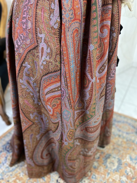 29 antique paisley dressing gown 1895