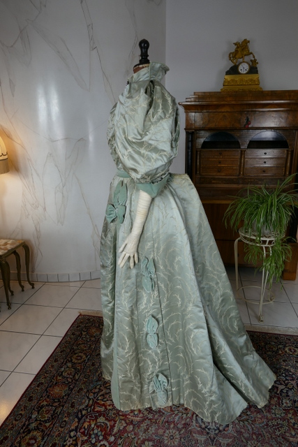 19 antique reception gown 1895