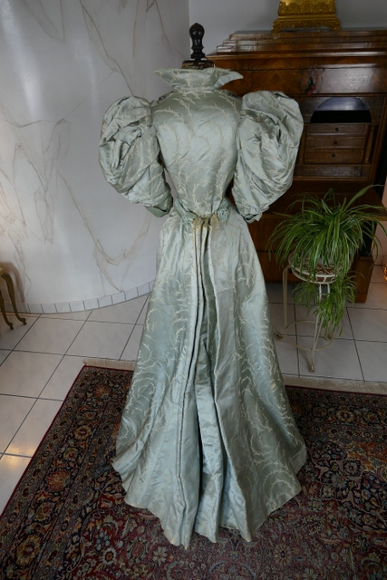 22 antique reception gown 1895