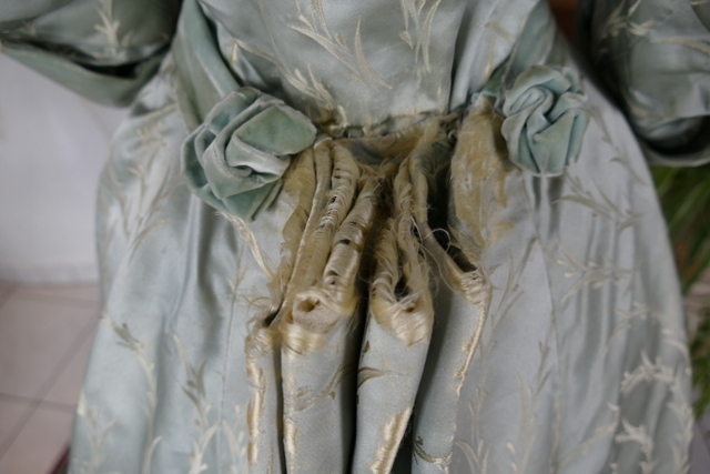 23a antique reception gown 1895