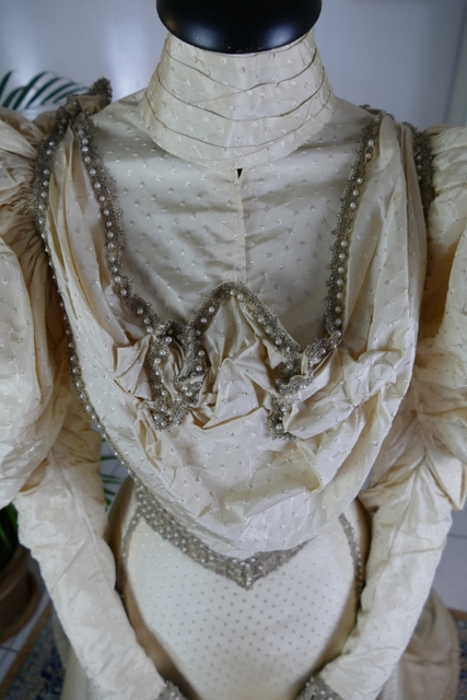 1 antique wedding dress 1895