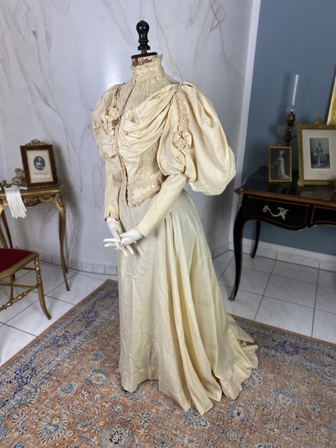 10 antique wedding dress 1895