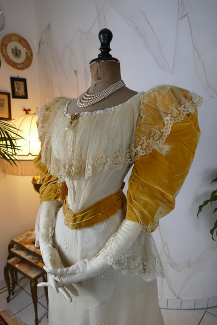 12 antique evening dress 1895