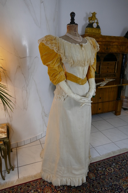 13 antique evening dress 1895
