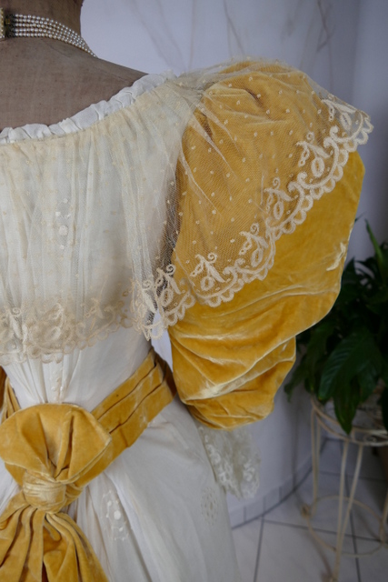 30 antique evening dress 1895
